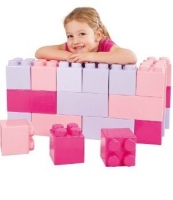 XXL Bausteine, Baustein-Set MEGA GIRLS, 36 Teile