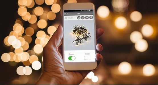 LED-Lichterketten mit App-Control