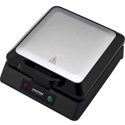 Syntrox Kontaktgrill XXL mit Keramikplatten Thermostat und Edelstahldekor