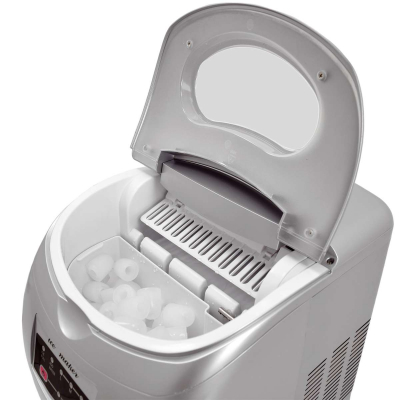 Syntrox Eiswürfelbereiter Eiswürfelmaschine mit LED max. 15 Kg Eiswürfel