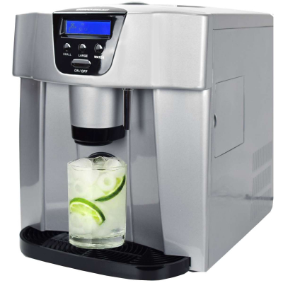 Syntrox Digitaler Eiswasser- und Eiswürfelbereiter mit Spender