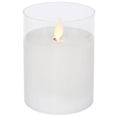 Star Trading LED-Echtwachskerze M-Twinkle H 100mm