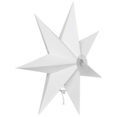 Weihnachtsstern, Malva, 10 warmweiße LEDs