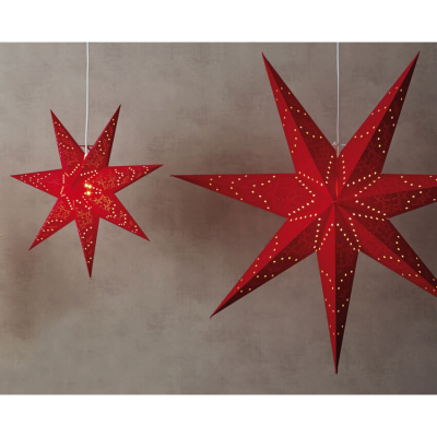 Star Trading Weihnachtsstern Sensy rot 70 cm