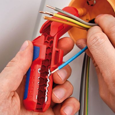 Knipex Abmantelungswerkzeug für Linkshänder geeignet