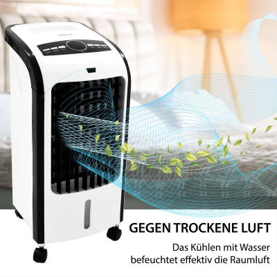Syntrox 4 in 1 Luftkühler Luftbefeuchter Lufterfrischer Ventilator mit Fernbedienung
