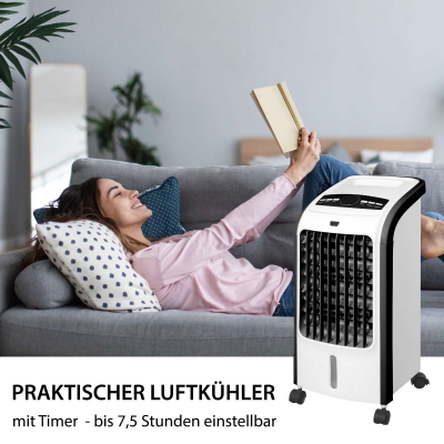 Syntrox 4 in 1 Luftkühler Luftbefeuchter Lufterfrischer Ventilator mit Fernbedienung