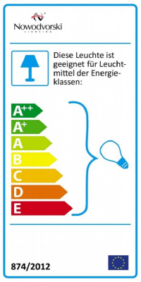 Nowodvorski Edison Vintage Hängeleuchte Pendellampe 5-flamg Stangen