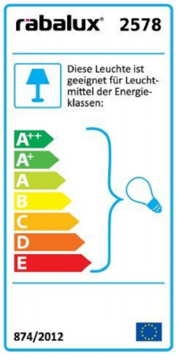 Rabalux Pendelleuchte Derek aus Metall anthrazit grau Ø27,5cm H:177cm