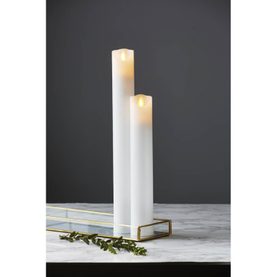 Star Trading LED-Echtwachskerze M-Twinkle H 200 mm