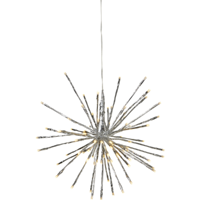 STAR Trading LED-Stern Firework zum Hängen 80 BS ww/silber