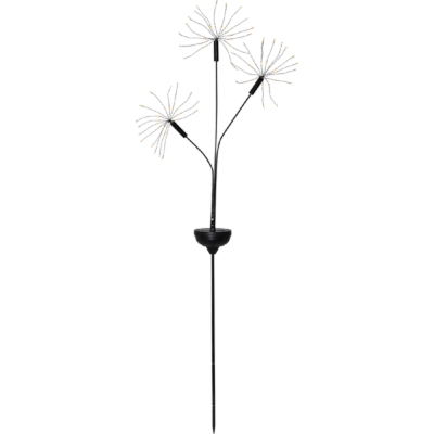 STAR Trading Solar-LED-Stab Firework 3fach 90 BS warmweiß