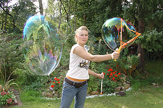 Seifenblasen Schwert, Seifenblasenschwert, 54 cm