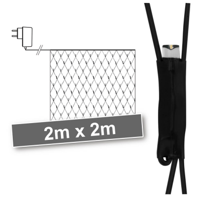 Star Trading LED-Minilichternetz 2 x 2 Meter