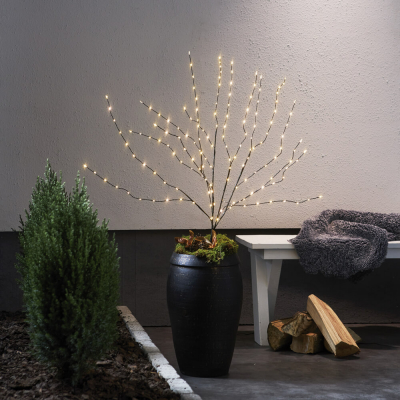Gartenspieß LED-Bäumchen, REEDY, 160 warmweiße LEDs