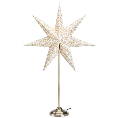 Mark Slöjd Weihnachtsstern Baroque weiß-gold
