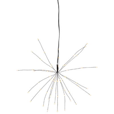 STAR Trading LED-Stern Firework zum Hängen 60 BS ww/schwarz
