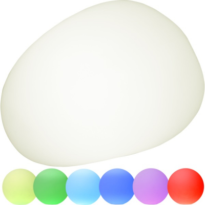 STAR Trading LED-Stein Twilights 21cm warmweiß/RGB m. FB
