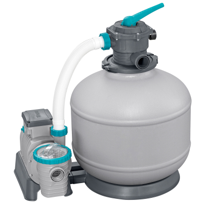 Bestway Sandfilteranlage mit Zeitschaltuhr 11.355 l/h, 500 W