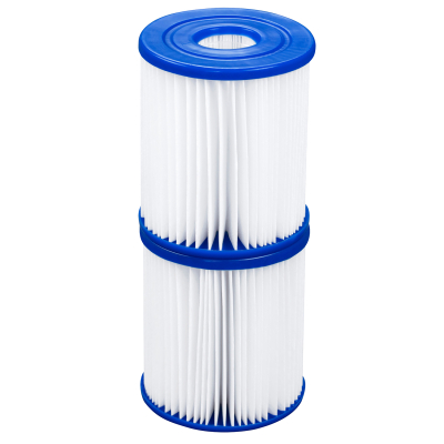 Bestway Filterkartusche Gr. I Doppelpack, 8,0 x 9,0 cm