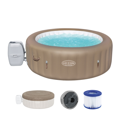 Bestway aufblasbarer LAY-Z-SPA® Whirlpool Palm Springs AirJet™ Ø 196 x 71 cm, rund