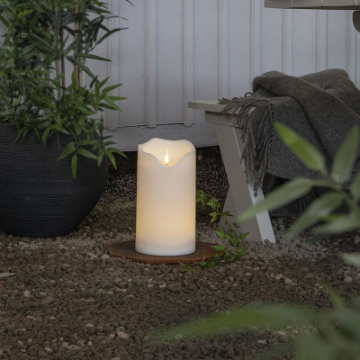 Star Trading LED Stumpenkerze Flamme Grand H 30 cm