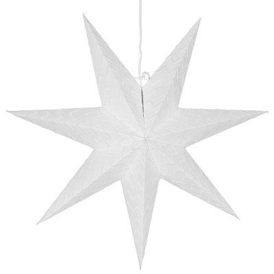 Mark Slöjd Weihnachtsstern Admira Papier weiß