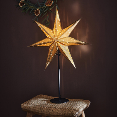 Mark Slöjd LED Weihnachtsstern Gleam Gold