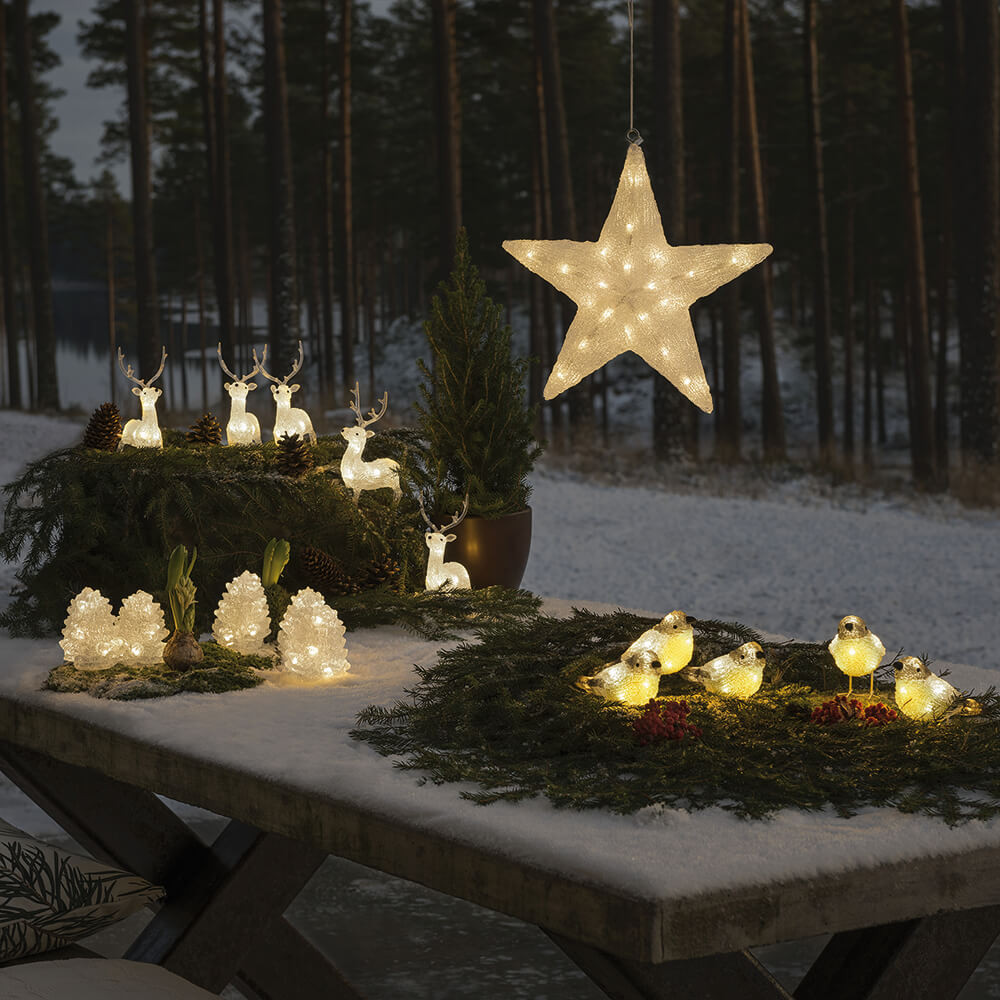 Konst Smide LED-Rentiere 5er-Set