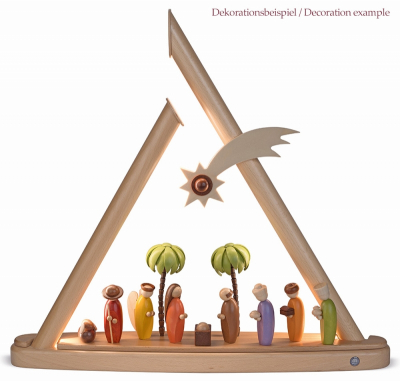 Moderne Lichterspitze, Unbestückt, Natur