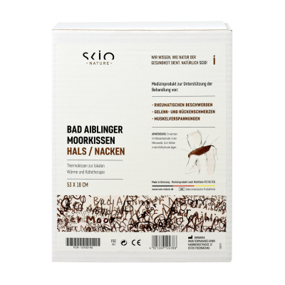 Scio Bad Aiblinger Moorkissen Hals-Nackenbereich 53 x 18 cm