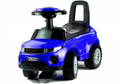 LEANToys Rutschauto für Kinder und Baby blau