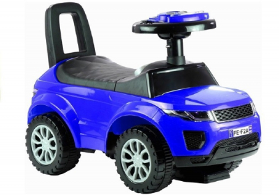 LEANToys Rutschauto für Kinder und Baby blau