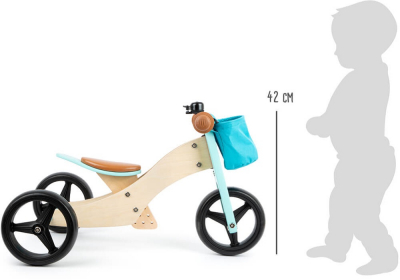 Small Foot Laufrad-Trike 2 in 1 Türkis