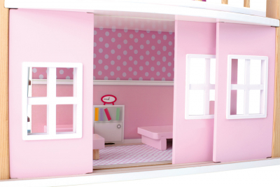 Small Foot Puppenhaus Blaues Dach 2 Etagen