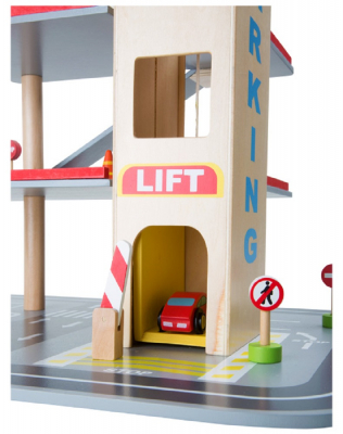 Small Foot Parkhaus Rasante Abfahrt