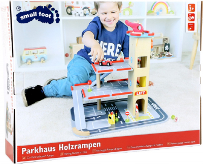 Small Foot Parkhaus Rasante Abfahrt
