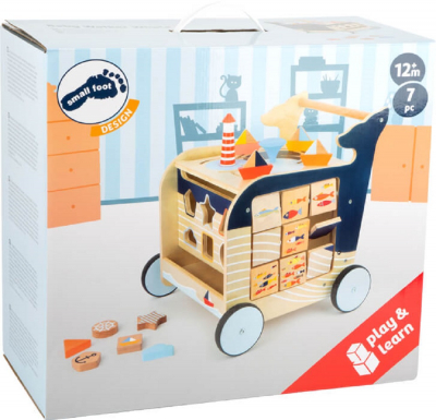 Small Foot Lauflernwagen Wal
