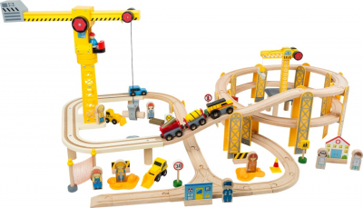 Small Foot Eisenbahnset Baustelle