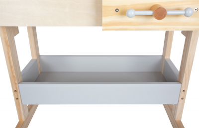 Small Foot Kinderwerkbank Grau mit Zubehör