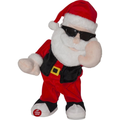 Star Trading Weihnachtsfigur Weihnachtsmann, Bewegung und Musik