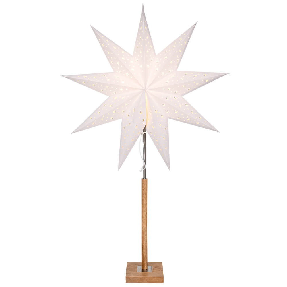 Mark Slöjd Weihnachtsstern Solvalla, 1 x E14/25W, H 1000 mm, Ø 600 mm
