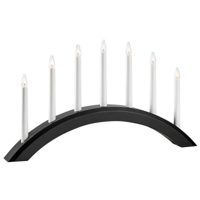 Markslöjd Lichterbogen Avento 7 x E10/34V/3W schwarz