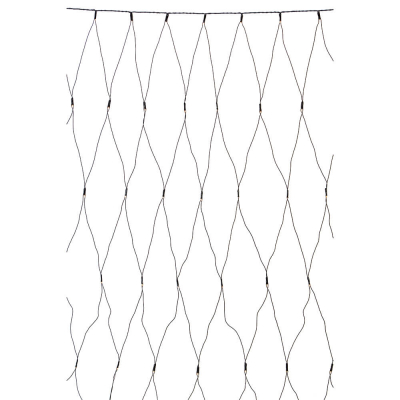 Mark Slöjd LED-Lichternetz Garden 24, 160 LEDs 4 W, schwarzes Kabel