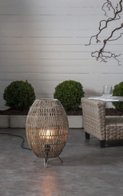 STAR Trading Lampenschirm Linde outdoor 46cm stehend