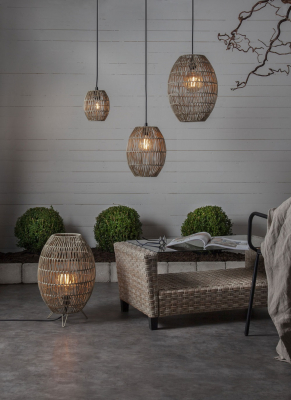 STAR Trading Lampenschirm Linde outdoor 46cm stehend