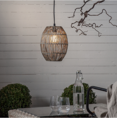 STAR Trading Lampenschirm Linde outdoor 30cm hängend
