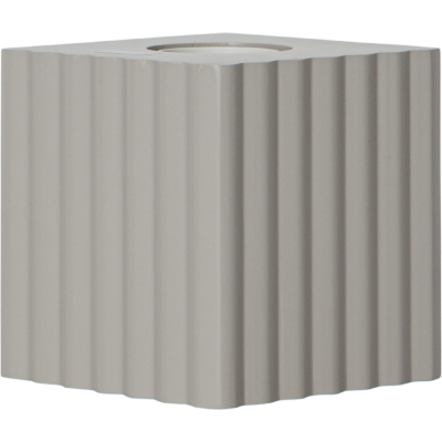 STAR Trading Leuchte Box 10cm E27 mit Schalter grau