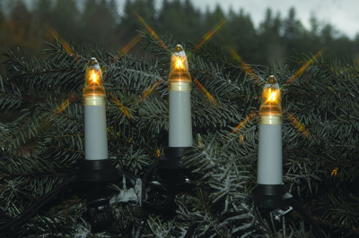 STAR Trading 16er Riffel-Lichterkette weiß außen