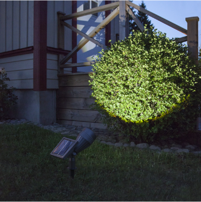 STAR Trading Solar-LED-Strahler Powerspot 60lm Abstrahlwinkel anpassbar
